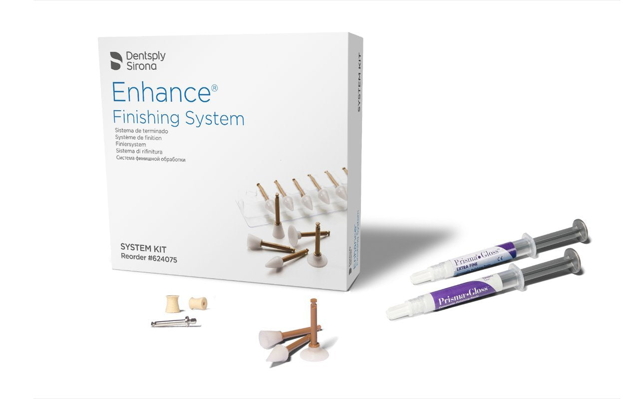 Dentsply Sirona 624075 Enhance Dental Finishing System Complete Kit Dentsply Sirona 624075 Enhance Dental Finishing System Complete Kit